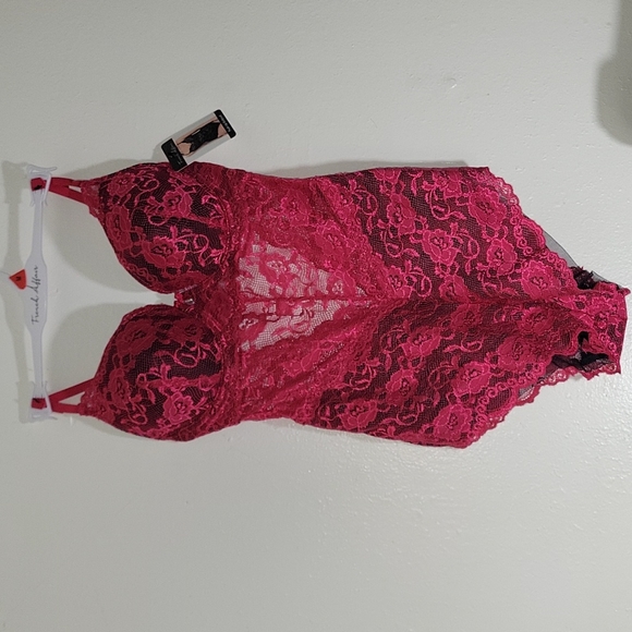 pink French Affair  pushup body suit - Picture 2 of 2